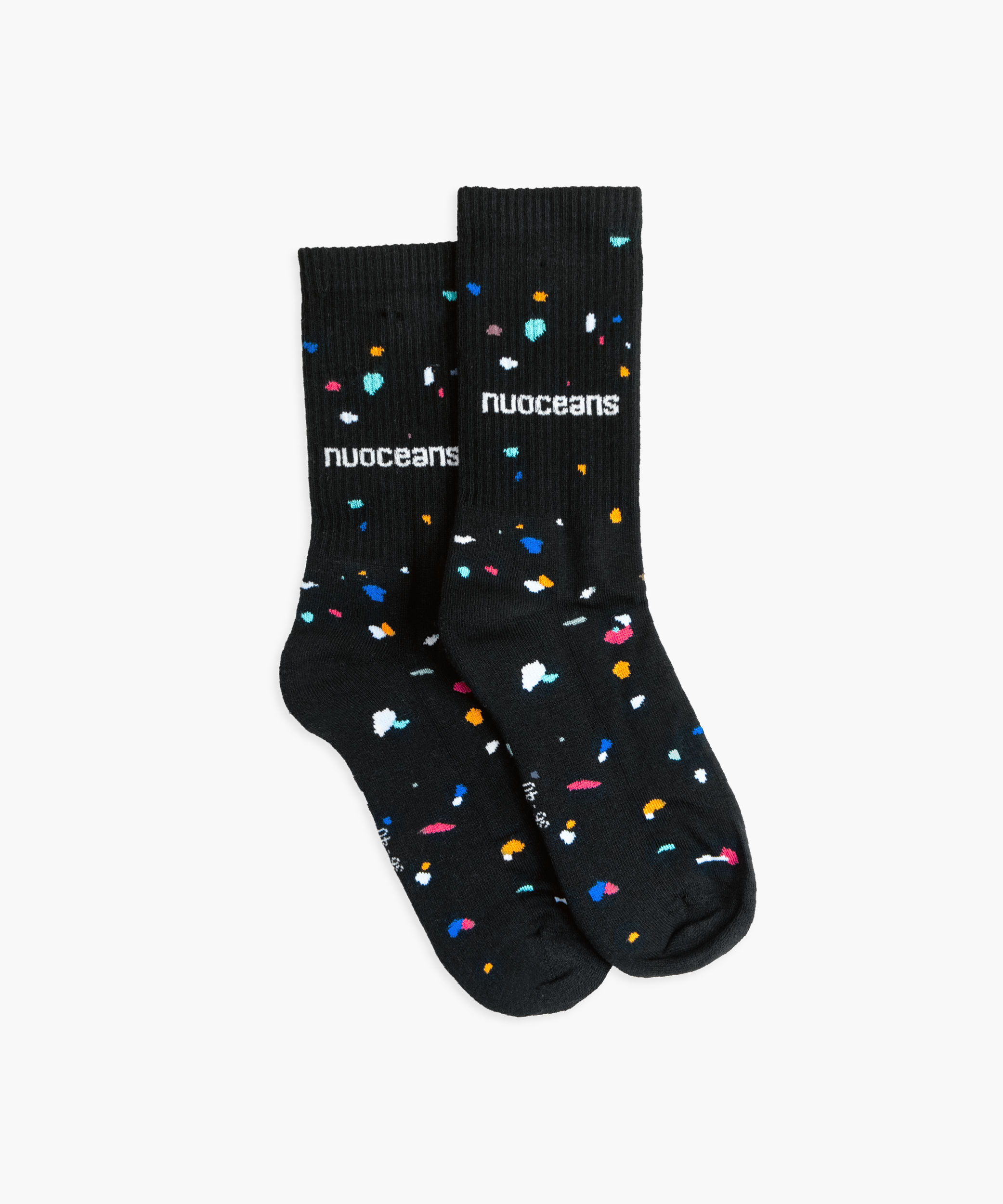 SPECKLED SOCKS | Black