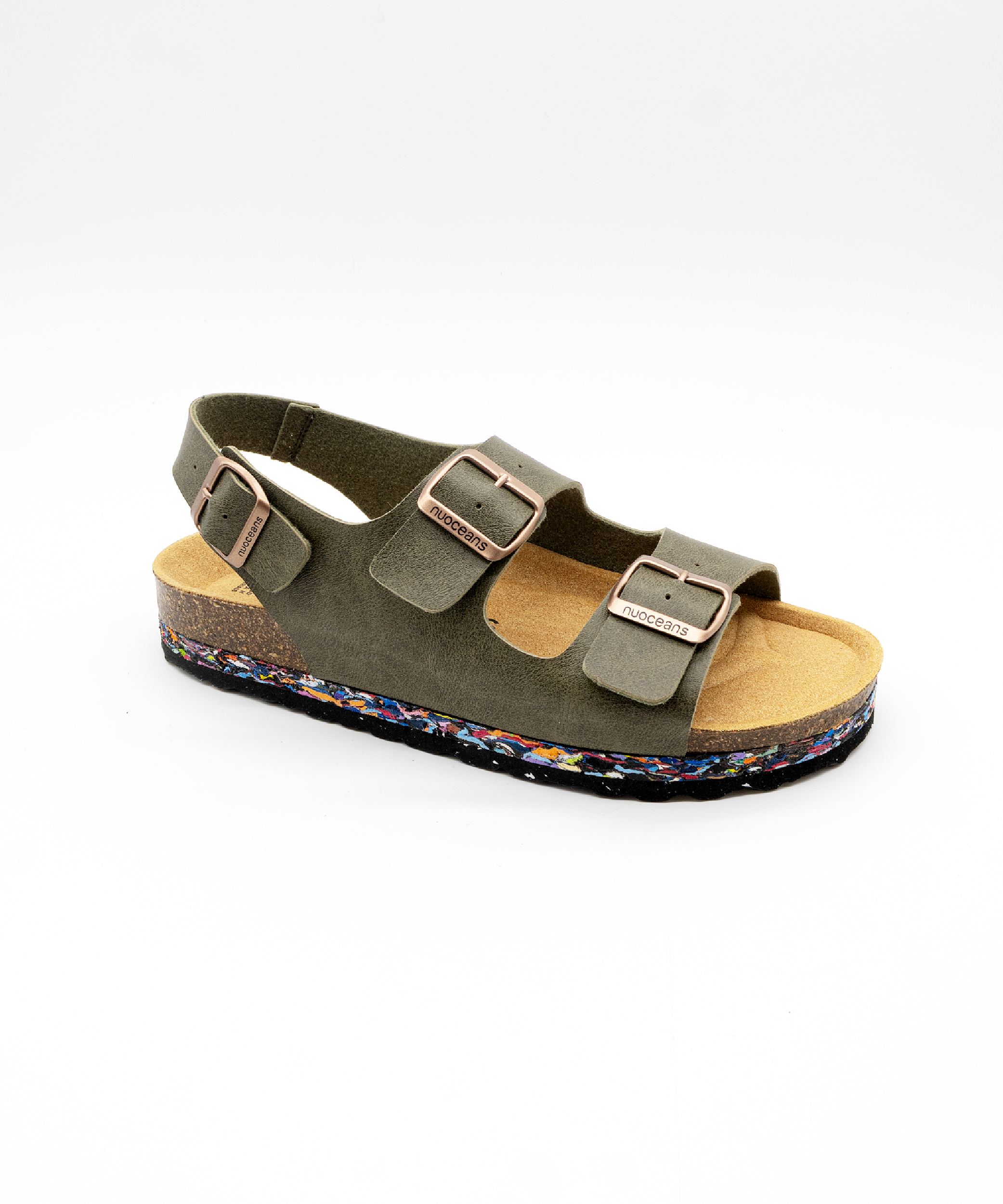 MOSSY | Backstrap Sandal Khaki