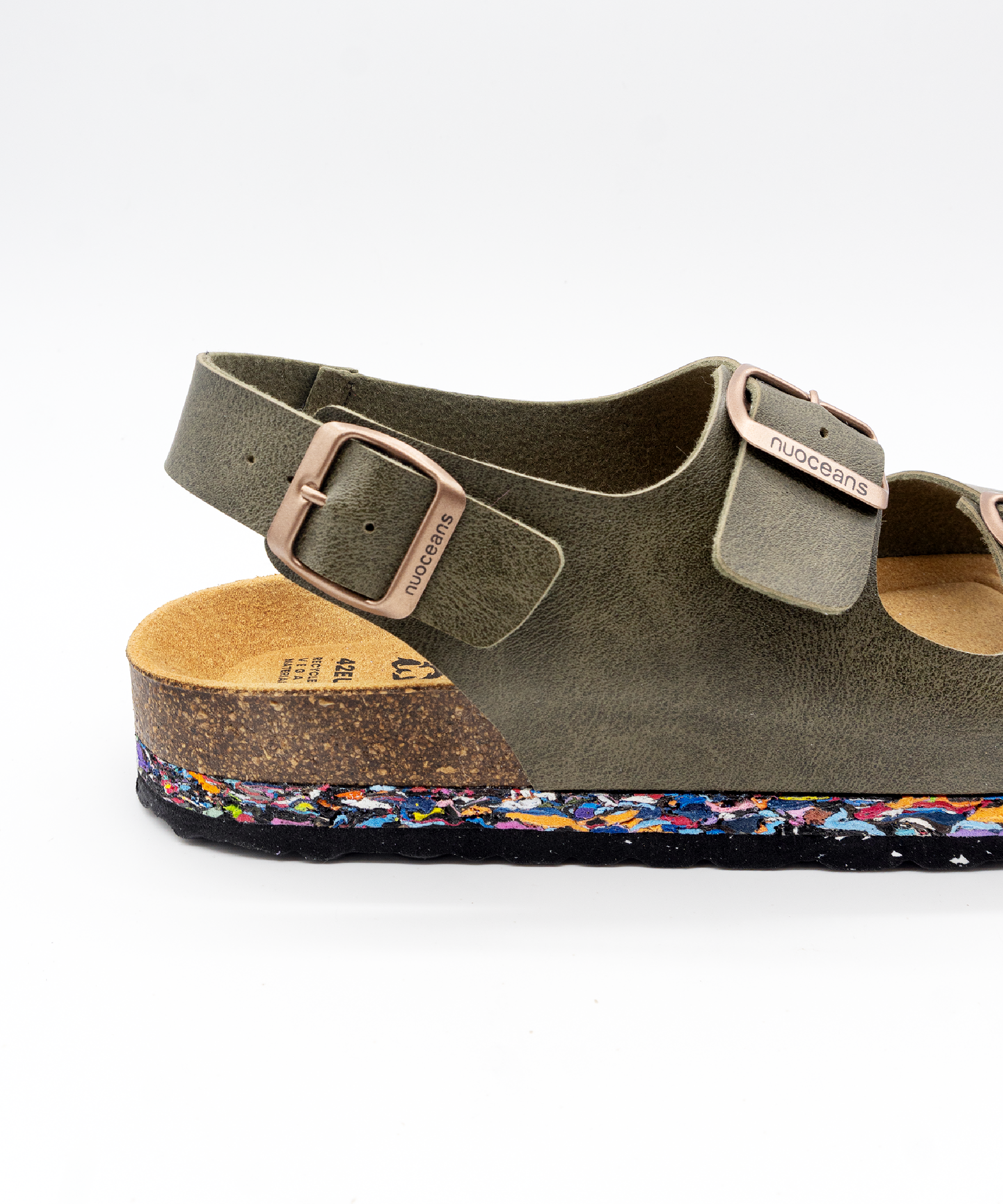 MOSSY | Backstrap Sandal Khaki