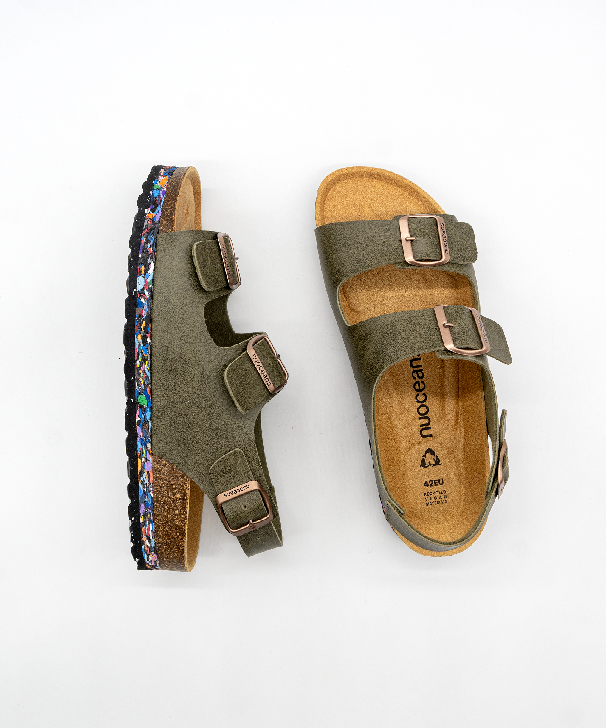 MOSSY | Backstrap Sandal Khaki