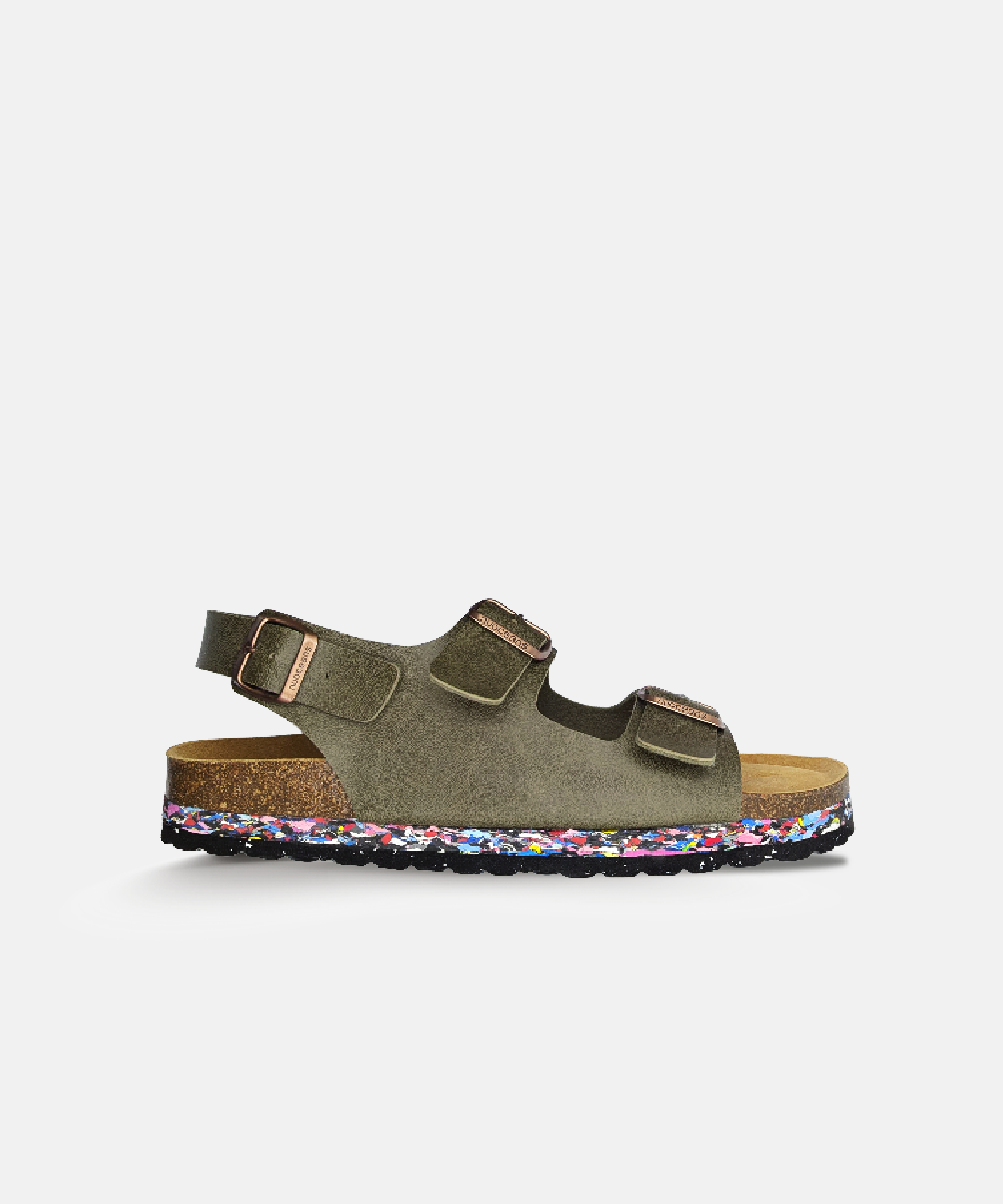 MOSSY | Backstrap Sandal Khaki