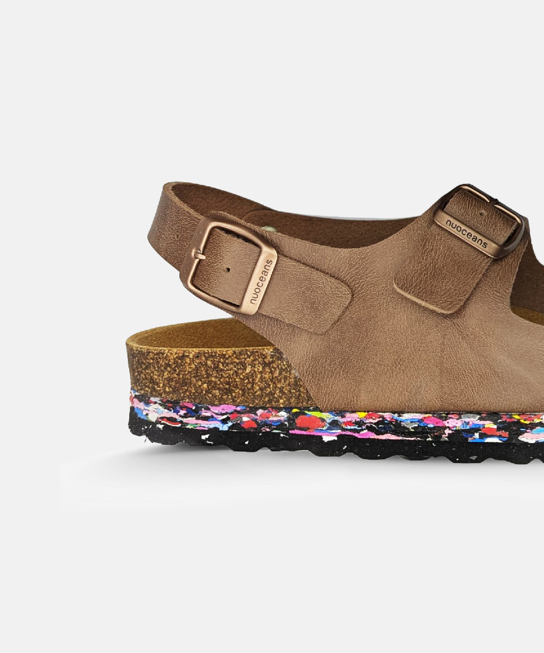 HAZEL | Backstrap Sandal Brown