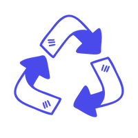 Recycled & recyclable